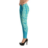 Kellington (set in US): Leggings Lime/Teal