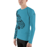 Port Lettendorp (set in South Africa): Men's long-sleeve Athletic Shirt Blue