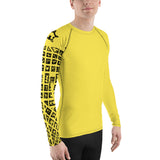 Port Lettendorp (set in South Africa): Men's long-sleeve Athletic Shirt Yellow (sleeve only)