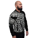 Port Lettendorp (set in South Africa): Unisex Bomber Jacket Black