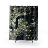Norsham by Night (set in England): Shower Curtain