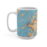 Maupeo and Angosta (set in Chile): 15oz mug