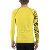 Port Lettendorp (set in South Africa): Men's long-sleeve Athletic Shirt Yellow (sleeve only)