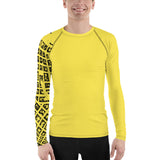 Port Lettendorp (set in South Africa): Men's long-sleeve Athletic Shirt Yellow (sleeve only)